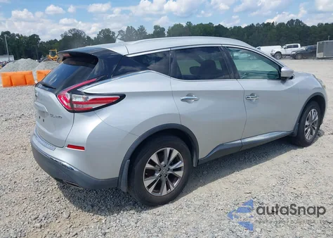 2015 Nissan Murano Sl из США, поврежденный, VIN 5N1AZ2MH2FN242656